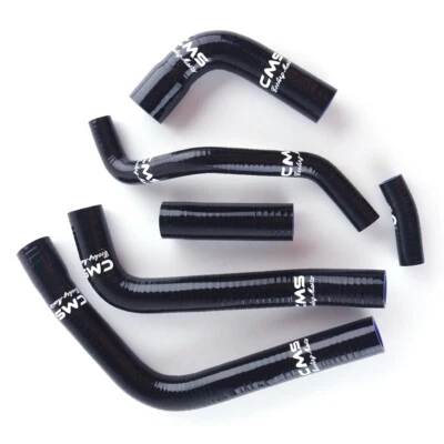 Fit 1999 2000 2001 2002 Yamaha YZF R6 R6N YZFR6 Silicone Radiator Hose Kit Black — 第 1/4 张图片