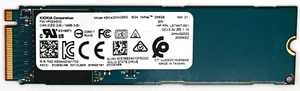 KIOXIA 256GB SSD BG4 M.2 2280 NVMe PCIe Gen3 x4 KBG40ZNV256G L57447 - Picture 1 of 1