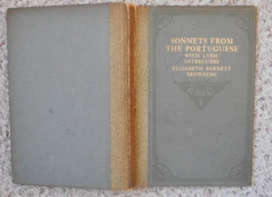 Sonnets From the Portuguese by Elizabeth Barrett Browning 1910 Portrait - Picture 1 of 3