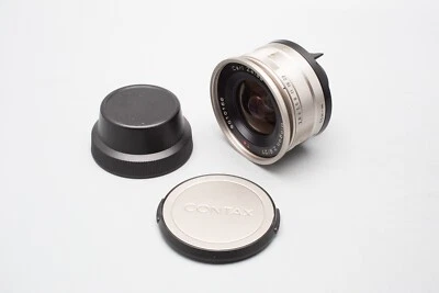 Contax Carl Zeiss Biogon T* 21mm f/2.8 Lens, Silver, fr Contax G1 G2 *JPLX - Image 1 of 4
