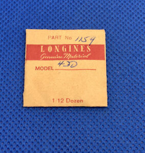 Longines 430 Part #1159 Watch Part. Sealed. New Old Stock. 34-43 L