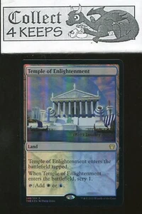 Temple of Enlightenment Prerelease Foil Promo Theros Beyond Death (Near Mint) - Picture 1 of 2