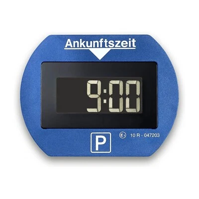 NEEDIT PARK LITE ELEKTRONISCHE PARKSCHEIBE DIGITALE PARKUHR BLAU mit ZULASSUNG - Bild 1 von 4