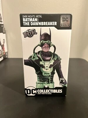BATMAN: EL AMANECER CABALLEROS OSCUROS: METAL DC COLECCIONABLES ESTATUA 9"/5000 Foto 1 de 2