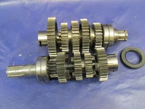 Honda CB350 1973 G CL350 Transmission Assembly Gears Shafts - Picture 1 of 16
