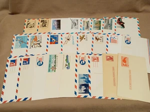 USPS Stamped Postcards - UNUSED - Lot of 25 AIRMAIL UXC (PCNUXC) - Picture 1 of 1