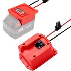 Power Tool Power Output Adapter DIY For Milwaukee 18V Battery Kit Parts Portable