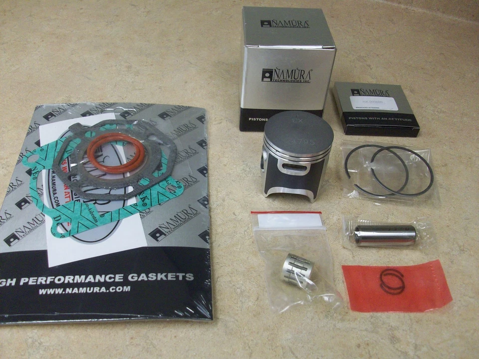 Namura Top End Coated Piston & Gasket Kit Complete For 88-90 Kawasaki KX80 KX 80 - Image 1 of 1