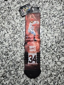 Strideline Bryce Harper MLB Galaxy Crew Socks M/L Washington Nationals Unisex - Picture 1 of 6