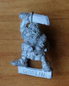 Iron Claw Goblin Warrior IC602 Goblins Orcs Bob Olley 1988 Citadel Miniature OOP - Picture 1 of 3