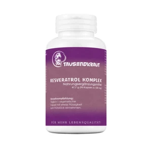 Natürliches Resveratrol Komplex 90 Kapseln 530 mg + OPC & Zitrus-Bioflavonoiden - Bild 1 von 1
