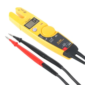 Fluke T5-600 600V Basic Electrical Tester, Automatic AC/DC Voltage Meter - Picture 1 of 8