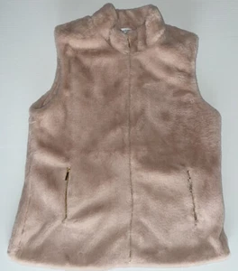Rockmans Teddy Bear Vest Size 12 Pink Like New Autumn/Winter/Spring/Warmth/Ski - Picture 1 of 5