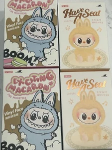 POP MART THE MONSTERS HAVE A SEAT EMOCIONANTE MACARON & BIG INTO ENERGY CAJA ÚNICA - Imagen 1 de 12