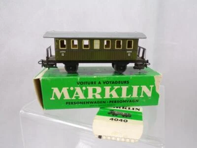 Boxed Marklin Local Passenger Coach 4040 HO gauge                           1A26 - Image 1 of 4