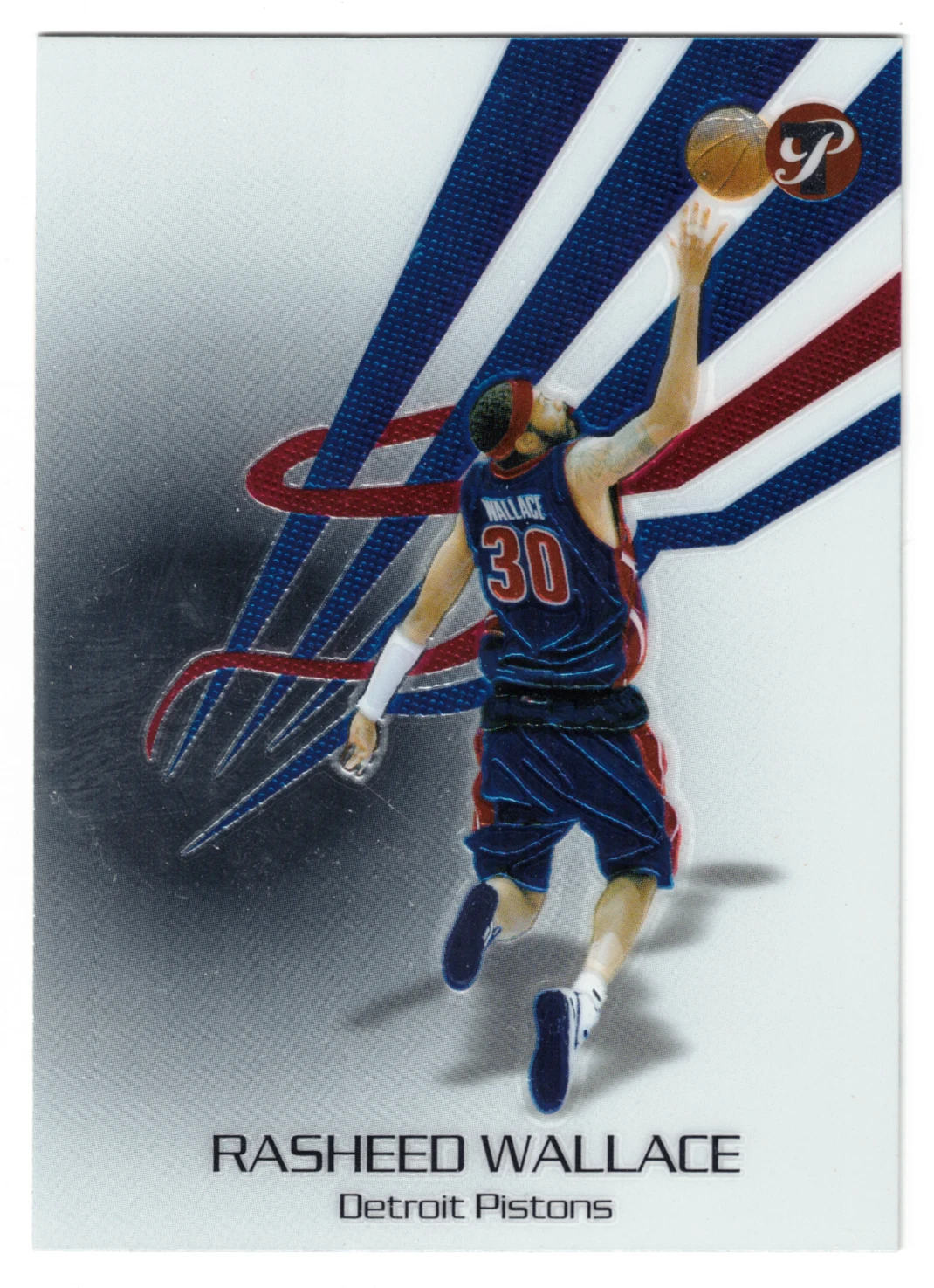 2004-05 Topps Pristine #80 RASHEED WALLACE Detroit Pistons RARE SP PWE