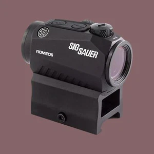 Red Dot Sight Shake Awake for 2MOA 1x20mm Sig Sauer ROMEO5 SOR52001 M19 13 Mount - Picture 1 of 4