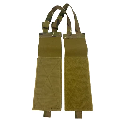 Multicam MOLLE Plate Carrier Cummerbund Strap Set 42” Tactical Vest Hook Loop - Image 1 of 4