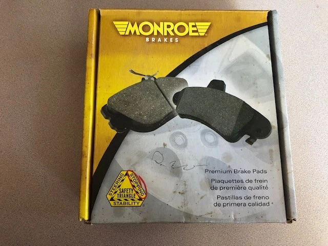 Pastillas de freno de disco traseras semimetálicas Monroe Total Solution para Ford F-150 04-11 Foto 1 de 1