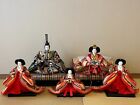 vintage japanese hina dolls traditional very high quality good condition bigger