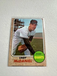 1968 Topps #545 Lindy McDaniel High number - Picture 1 of 2
