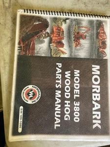 MORBARK 3800 SERIES HOG GRINDER PARTS MANUAL - Picture 1 of 1