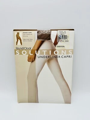 Винтажные 2001 Круглые Часы Формирователь Тонирования Капри Бледно-бежевый Размер B Over Run - Изображение 1 из 4