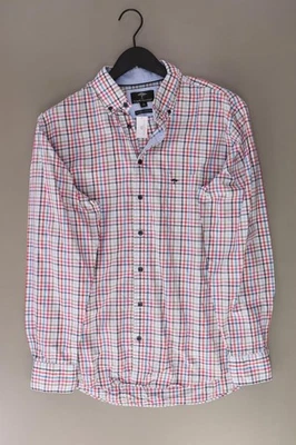 ⭐ Fynch Hatton camicetta per uomo taglia 52, L a quadri multicolore di cotone ⭐ - Immagine 1 di 4