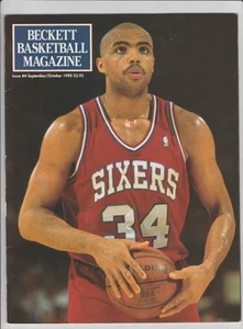 CHARLES BARKLEY BECKETT MAGAZIN SEPT./OKT 1990 #4 BASKETBALL KARTE PREISFÜHRER - Bild 1 von 2