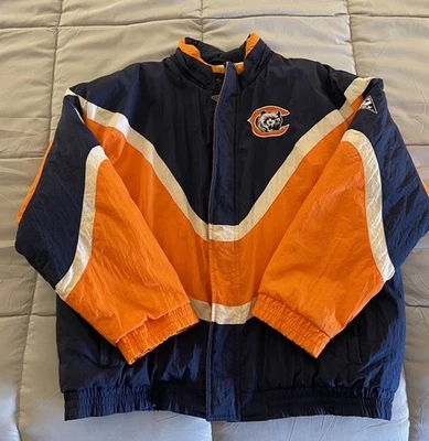 Chicago Bears Adult Winter Coat Football XL Extra Large NFL Pro Line Apex One - Image 1 of 4