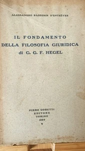 Il fondamento della filosofia giuridica di G. G. F. Hegel - Picture 1 of 1