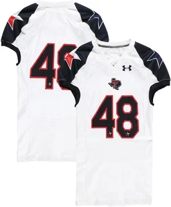 Texas Tech Red Raiders Team-Issued #48 Jersey - 2013 NCAA Football Season - 44 - Picture 1 of 3