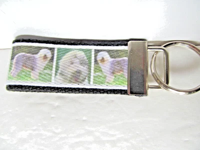 Llavero perro pastor inglés, llavero. Muy resistente hecho a mano EE. UU. Foto 1 de 2