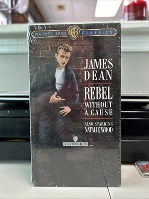 Rebel Without a Cause VHS Tape James Dean New Sealed Warner Bros Classics - Image 1 of 4