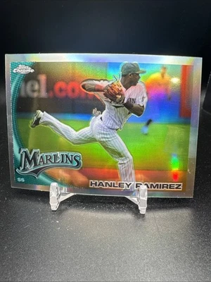 2010 Topps Chrome Baseball Refractor #153 Hanley Ramirez - Image 1 of 2