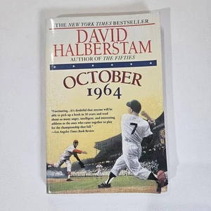 October 1964 By David Halberstam New York Times Bestselling Baseball Historical - Imagen 1 de 4