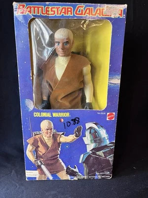 太空堡垒卡拉狄加殖民战士 12 英寸可动人偶带盒美泰 1978 — 第 1/4 张图片