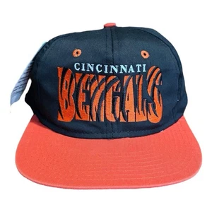Vintage 90s NWT Cincinnati Bengals NFL Football Sportswear Snapback Hat OSFA - Bild 1 von 7