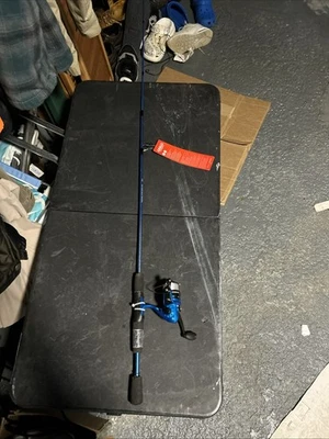 Zebco Slingshot Spinning Reel and Fishing Rod Combo, 5-Ft 6-In 2-Pc Fishing Pole - Image 1 of 4