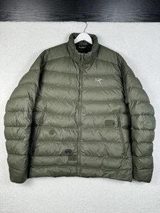 Arc'teryx Thorium AR Jacket Mens XL Green Goose Down Puffer Full Zip -Distressed - Bild 1 von 24