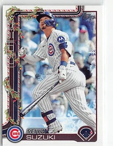 2025 Topps Holiday #H89 Seiya Suzuki - Bild 1 von 2