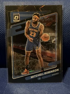 2021-22 Donruss Optic MITCHELL ROBINSON Black Velocity Prizm /39 KNICKS - Picture 1 of 2
