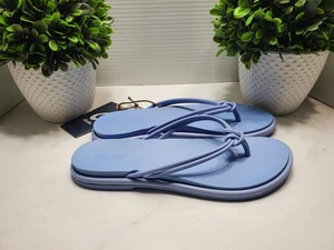 OluKai AKA Sandali Donna Infradito da Spiaggia Taglia 7 Blu Nuvola π NUOVI - Foto 1 di 5