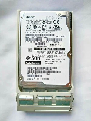 T5-2 T4-2 SUN ORACLE 7093037 1.2TB 10K RPM SAS Disk w/ Marlin Bracket - Image 1 of 2