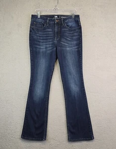 Lee Riders Jeans Womens 10M Mid Rise Bootcut Leg Dark Wash Denim 31x30 Actual - Picture 1 of 14