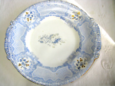 Antique Copeland & Garrett Porcelain Cake, Sandwich or Underplate-Light Blue