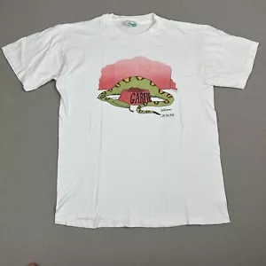 Vintage The Far Side Comic Python Snake Ate Garfield 1984 Single Stitch Larson - Picture 1 of 6