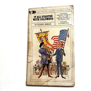 It All Started With Columbus by Richard Armour Vintage Paperback 1965 - Picture 1 of 13