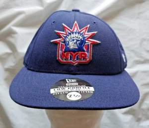 BNWT Vintage New York Rangers Liberty Low Profile New Era Hat Cap - Size 7 1/2 - Picture 1 of 7