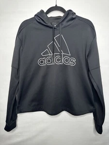 Sudadera con Capucha Adidas Climawarm Logo Para Mujer Talla Grande Negra Pullover Sudadera - Imagen 1 de 9